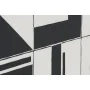 Painting Home ESPRIT White Black Abstract Modern 83 x 4,5 x 123 cm (2 Units) by Home ESPRIT, Prints on Canvas - Ref: S3056176...