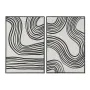 Pintura Home ESPRIT Preto Bege Moderno 83 x 4,5 x 123 cm (2 Unidades) de Home ESPRIT, Impressões sobre tela - Ref: S3056179, ...