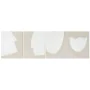 Pintura Home ESPRIT Branco Bege Abstrato Escandinavo 40 x 3 x 50 cm (4 Unidades) de Home ESPRIT, Impressões sobre tela - Ref:...