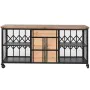 Cómoda Home ESPRIT Metal Abeto Loft 122 x 37 x 58,5 cm de Home ESPRIT, Cómodas e camiseiros - Ref: S3056214, Preço: 307,39 €,...