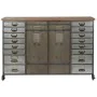 Chest of drawers Home ESPRIT Metal Fir Vintage 123 x 34 x 83,5 cm by Home ESPRIT, Chest of Drawers - Ref: S3056218, Price: 39...