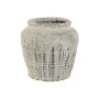 Vaso Home ESPRIT Branco Magnésio 28 x 28 x 27,5 cm de Home ESPRIT, Jarrões - Ref: S3056223, Preço: 34,00 €, Desconto: %