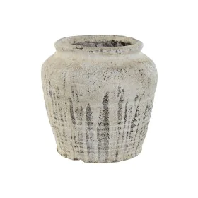 Vase Home ESPRIT White Magnesium 28 x 28 x 27,5 cm by Home ESPRIT, Vases - Ref: S3056223, Price: 38,82 €, Discount: %