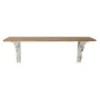 Estante Home ESPRIT Blanco Natural Madera de abeto Madera MDF 100 x 22 x 32 cm de Home ESPRIT, Estantes flotantes - Ref: S305...