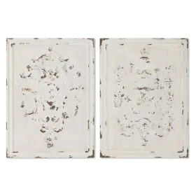 Decorazione da Parete Home ESPRIT Bianco Neoclassico Decapaggio 58 x 4,5 x 78 cm (2 Unità) di Home ESPRIT, Soprammobili - Rif...