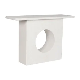 Console Home ESPRIT Yellow White Fir MDF Wood 120 x 40 x 80 cm by Home ESPRIT, Tables - Ref: S3056254, Price: 246,79 €, Disco...