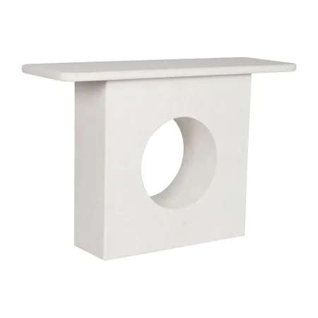 Console Home ESPRIT Yellow White Fir MDF Wood 120 x 40 x 80 cm by Home ESPRIT, Tables - Ref: S3056254, Price: 222,11 €, Disco...