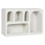 Estantes Home ESPRIT Branco Abeto Madeira MDF 80 x 18 x 48 cm De parede de Home ESPRIT, Unidades de estantes - Ref: S3056260,...