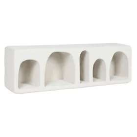 Shelves Home ESPRIT White Fir MDF Wood 100 x 18 x 30 cm Wall by Home ESPRIT, Standing Shelf Units - Ref: S3056261, Price: 76,...