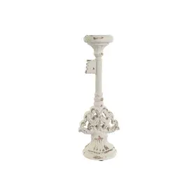 Castiçais Home ESPRIT Branco Resina 18 x 18 x 50 cm 18 x 15 x 51,5 cm de Home ESPRIT, Candelabros e suportes para velas - Ref...