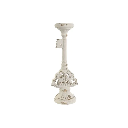 Portavelas Home ESPRIT Blanco Resina 18 x 18 x 50 cm 18 x 15 x 51,5 cm de Home ESPRIT, Candelabros y portavelas - Ref: S30562...