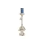 Portavelas Home ESPRIT Blanco Resina 18 x 18 x 50 cm 18 x 15 x 51,5 cm de Home ESPRIT, Candelabros y portavelas - Ref: S30562...