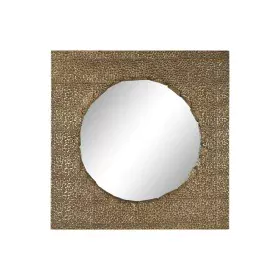 Wall mirror Home ESPRIT Golden Metal 80 x 6 x 80 cm by Home ESPRIT, Wall-Mounted Mirrors - Ref: S3056275, Price: 134,26 €, Di...