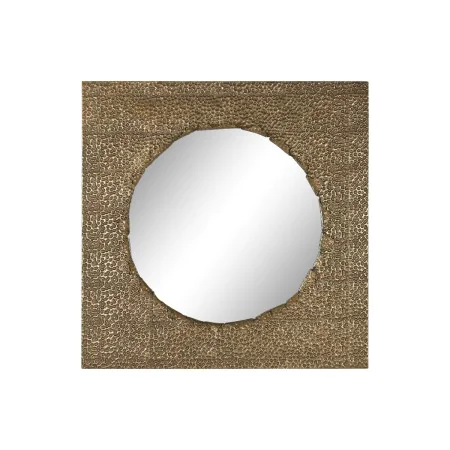 Wall mirror Home ESPRIT Golden Metal 80 x 6 x 80 cm by Home ESPRIT, Wall-Mounted Mirrors - Ref: S3056275, Price: 134,26 €, Di...