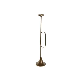 Portavelas Home ESPRIT Dorado Metal 21 x 21 x 98 cm de Home ESPRIT, Candelabros y portavelas - Ref: S3056276, Precio: 53,24 €...