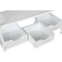 Aparador com Gavetas Home ESPRIT Branco Metal 110 x 36 x 186 cm de Home ESPRIT, Bengaleiros com banco - Ref: S3056279, Preço:...