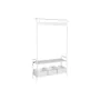 Meuble d'Entrée avec Tiroirs Home ESPRIT Blanc Métal 110 x 36 x 186 cm de Home ESPRIT, Bancs avec porte-manteaux - Réf : S305...