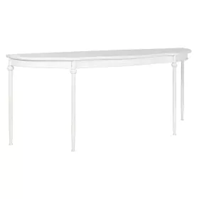 Console Home ESPRIT Jaune Blanc Métal 196 x 44 x 81 cm de Home ESPRIT, Tables - Réf : S3056280, Prix : 183,92 €, Remise : %