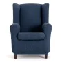 Armchair slipcovers Eysa TROYA Blue 80 x 100 x 90 cm by Eysa, Armchairs - Ref: D1606868, Price: 30,63 €, Discount: %