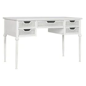 Secretária Home ESPRIT Branco Metal 122 x 50 x 76 cm de Home ESPRIT, Secretárias e mesas para computador - Ref: S3056281, Pre...