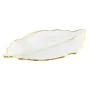 Tischdekoration Home ESPRIT Durchsichtig Gold Tropical Pflanzenblatt 27 x 15 x 2 cm von Home ESPRIT, Ornamente - Ref: S305630...