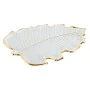 Tischdekoration Home ESPRIT Durchsichtig Gold Tropical Pflanzenblatt 28 x 20 x 2 cm von Home ESPRIT, Ornamente - Ref: S305630...