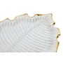 Centrotavola Home ESPRIT Trasparente Dorato Tropicale Foglia della pianta 28 x 20 x 2 cm di Home ESPRIT, Soprammobili - Rif: ...