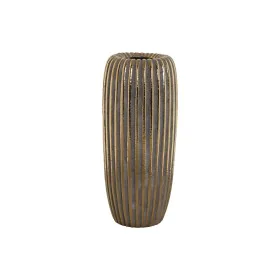 Vase Home ESPRIT Gold Steingut Moderne 17 x 17 x 39 cm von Home ESPRIT, Vasen - Ref: S3056326, Preis: 26,70 €, Rabatt: %