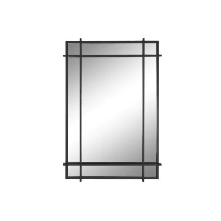 Miroir mural Home ESPRIT Noir Verre Fer Moderne 65 x 6 x 95 cm de Home ESPRIT, Miroirs muraux - Réf : S3056338, Prix : 133,08...