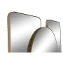 Wall mirror Home ESPRIT Golden Crystal Iron Modern 100 x 5 x 200 cm by Home ESPRIT, Wall-Mounted Mirrors - Ref: S3056342, Pri...