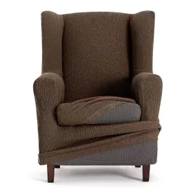 Armchair slipcovers Eysa TROYA Brown 80 x 100 x 90 cm by Eysa, Armchairs - Ref: D1606870, Price: 30,63 €, Discount: %