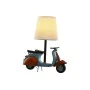 Lampada da tavolo Home ESPRIT Azzurro Arancio Lino Metallo 31 x 15 x 34 cm di Home ESPRIT, Lampade da tavolo e abat-jour - Ri...