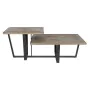 Table Basse Home ESPRIT Noir Naturel Métal Bois d'épicéa 118 x 78 x 45 cm de Home ESPRIT, Tables - Réf : S3056382, Prix : 222...