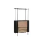 Botellero Home ESPRIT Negro Natural Metal Abeto 90 x 36 x 150 cm de Home ESPRIT, Estantes y soportes - Ref: S3056385, Precio:...