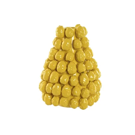 Vaso Home ESPRIT Amarelo Cerâmica Grés Tropical 26 x 26 x 33 cm de Home ESPRIT, Jarrões - Ref: S3056393, Preço: 41,72 €, Desc...