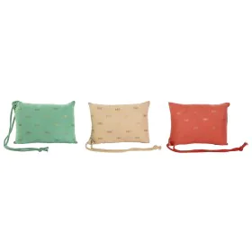 Cushion Home ESPRIT Green Beige Coral 30 x 10 x 20 cm (3 Units) by Home ESPRIT, Cushions - Ref: S3056441, Price: 26,63 €, Dis...