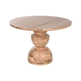 Mesa de Comedor Home ESPRIT Marrón Natural Acacia 115 x 115 x 76 cm de Home ESPRIT, Mesas - Ref: S3056459, Precio: 778,47 €, ...