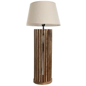 Desk lamp Home ESPRIT Brown Mango wood 50 W 220 V 23 x 23 x 72 cm by Home ESPRIT, Bedside and Table Lamps - Ref: S3056463, Pr...