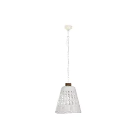 Deckenlampe Home ESPRIT Weiß Bambus Mango-Holz 50 W 48 x 48 x 57 cm von Home ESPRIT, Deckenleuchten - Ref: S3056466, Preis: 8...