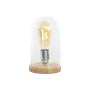 Lampe de bureau Home ESPRIT Naturel Bambou Verre 50 W 220 V 13 x 13 x 22 cm de Home ESPRIT, Lampes de chevet - Réf : S3056471...