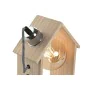 Lampe de bureau Home ESPRIT Marron Argenté Naturel Bois Pin 50 W 220 V 18 x 10 x 25 cm de Home ESPRIT, Lampes de chevet - Réf...