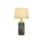 Lampada da tavolo Home ESPRIT Bianco Nero Verde Dorato Ceramica 50 W 220 V 40 x 40 x 67 cm di Home ESPRIT, Lampade da tavolo ...