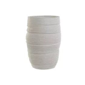 Vase Home ESPRIT White Ceramic 27 x 27 x 37 cm by Home ESPRIT, Vases - Ref: S3056491, Price: 33,57 €, Discount: %