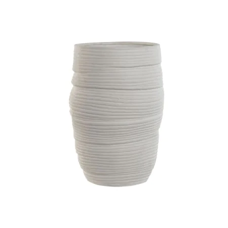 Vase Home ESPRIT Weiß aus Keramik 27 x 27 x 37 cm von Home ESPRIT, Vasen - Ref: S3056491, Preis: 38,32 €, Rabatt: %