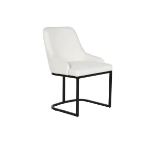 Silla de Comedor Home ESPRIT Blanco Negro 54 x 61 x 82,5 cm de Home ESPRIT, Sillas - Ref: S3056522, Precio: 135,74 €, Descuen...