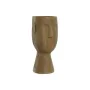 Vaso Home ESPRIT Castanho Resina Face 15 x 15 x 31 cm de Home ESPRIT, Jarrões - Ref: S3056559, Preço: 17,12 €, Desconto: %