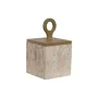 Caja-Joyero Home ESPRIT Beige Resina 12 x 12 x 21 cm de Home ESPRIT, Organizadores de joyas - Ref: S3056565, Precio: 17,92 €,...