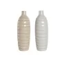 Vaso Home ESPRIT Beige Ceramica 19 x 19 x 55 cm (2 Unità) di Home ESPRIT, Vasi - Rif: S3056569, Prezzo: 56,65 €, Sconto: %