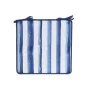 Chair cushion Home ESPRIT Blue White 38 x 38 x 2 cm by Home ESPRIT, Chairs - Ref: S3056583, Price: 7,36 €, Discount: %