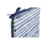 Chair cushion Home ESPRIT Blue White 38 x 38 x 2 cm by Home ESPRIT, Chairs - Ref: S3056584, Price: 7,36 €, Discount: %